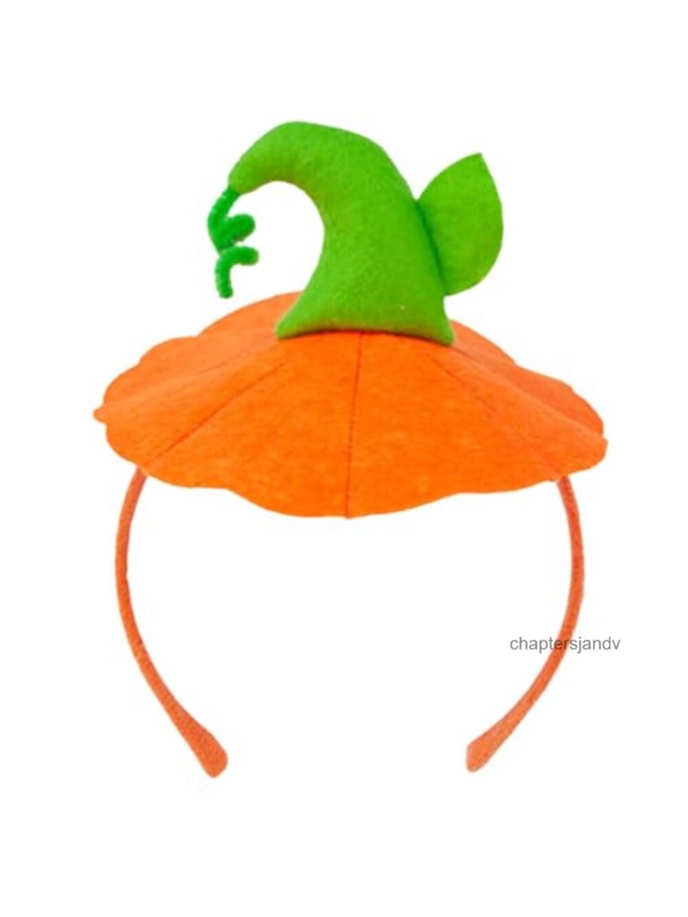 Pumpkin Headband Felt Thanksgiving Halloween Costume Hair Accessory